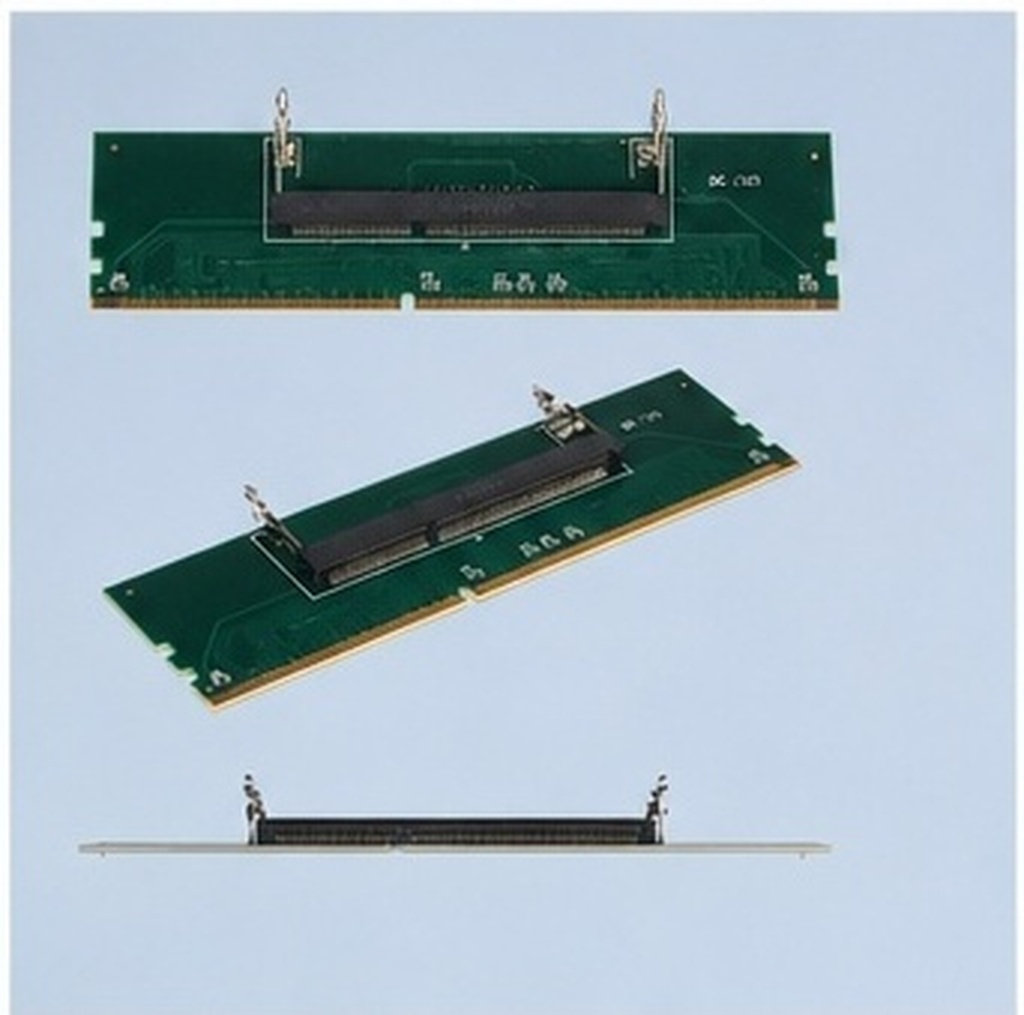 Sodimm Ddr4 - 1 unidad: adaptador de tarjeta de