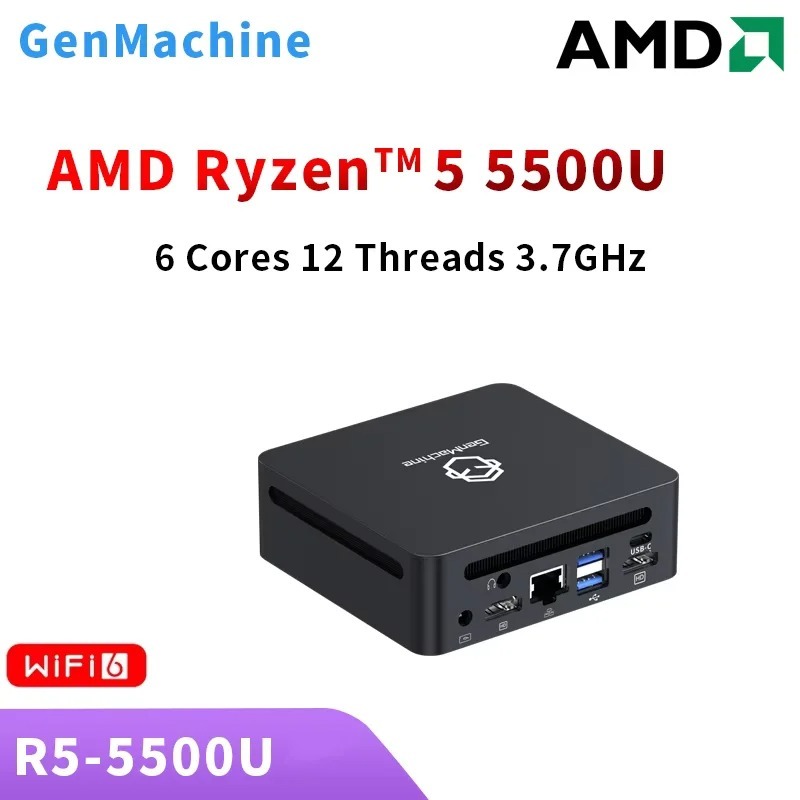 Ddr4 3200Mhz - Mini PC GenMachine Ren5000 5500U con