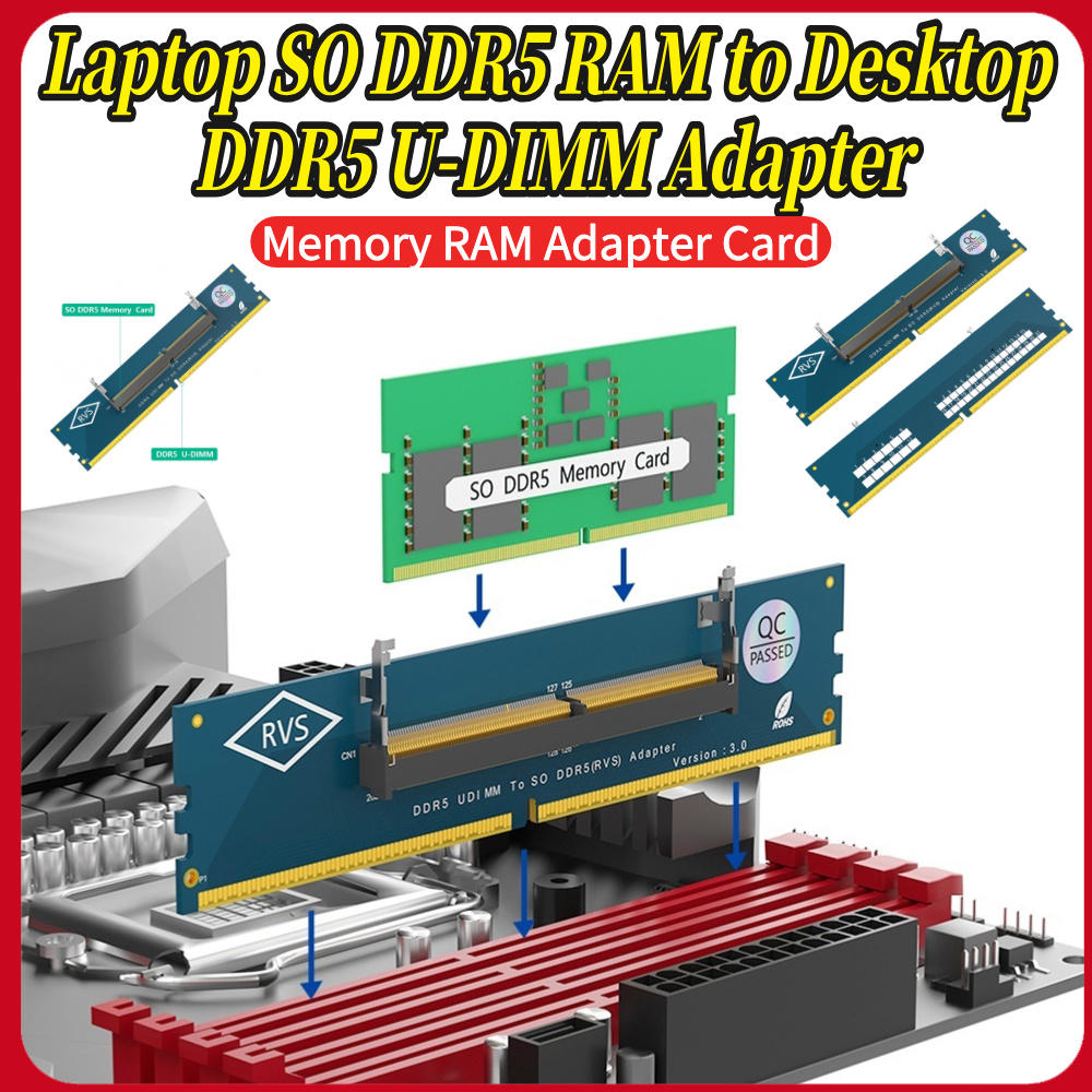 Ram Memory Module - Portátil SO DDR5 RAM a escritorio