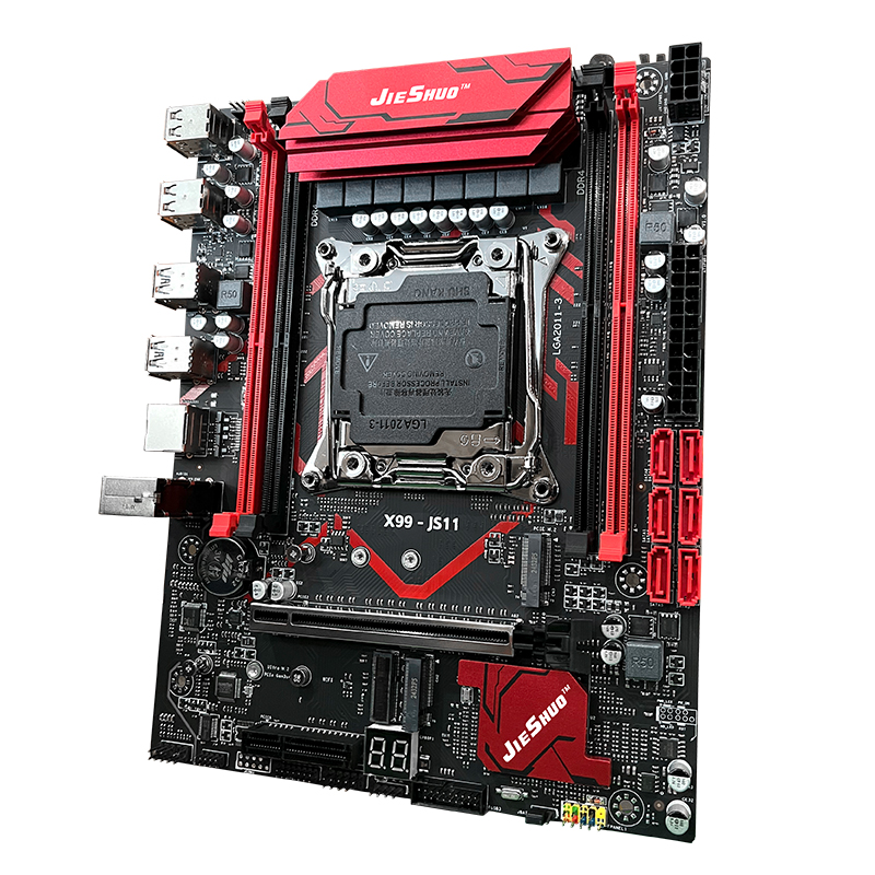 X99-JS11 LGA 2011-3 + Xeon E5- - Ddr4 16Gb reseña y precio