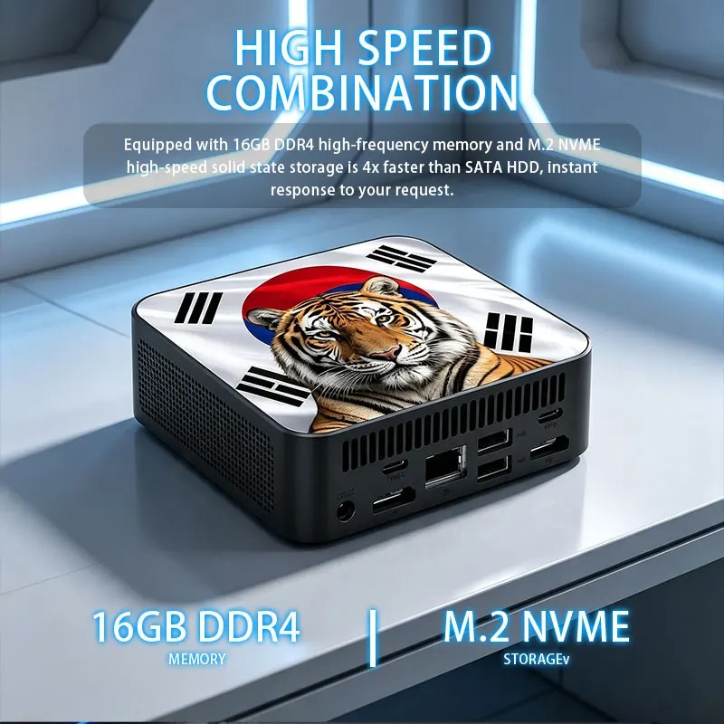 Mini PC Ultra Rápido Intel Cor - Ddr4 16Gb reseña y precio