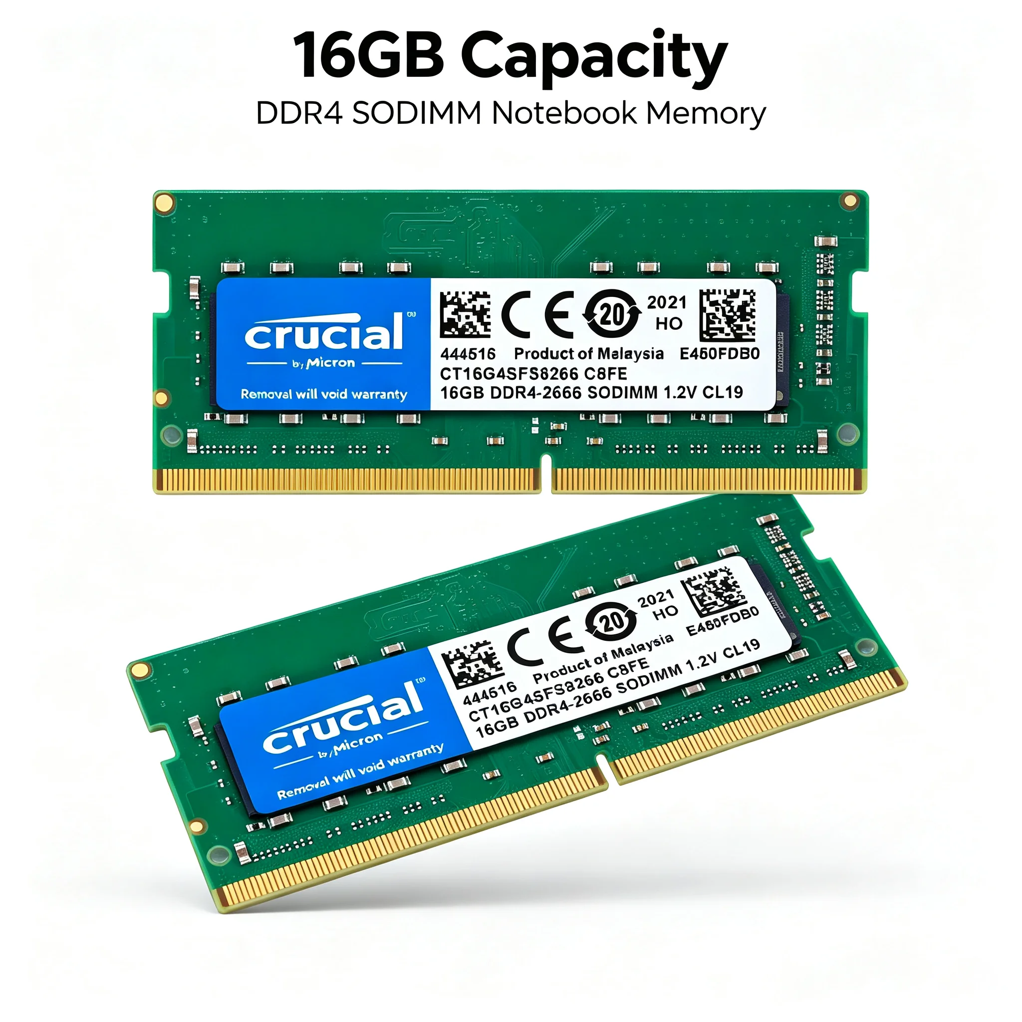 Crucial, 1 o 2 unidades, memor - Ddr4 2400Mhz reseña y precio