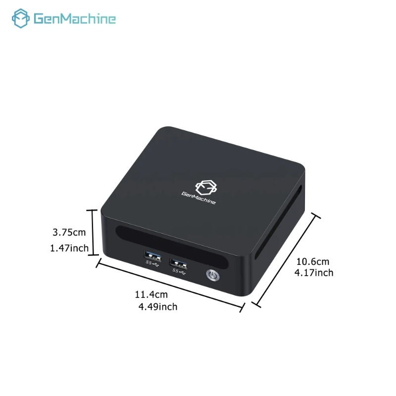 Mini PC GenMachine Ren5000 550 - Ddr4 3200Mhz reseña y precio