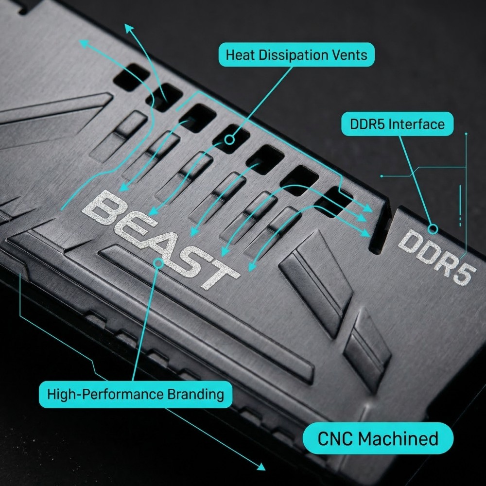 TISHRIC - 10 Disipadores de Ca - Ddr2 Ram reseña y precio