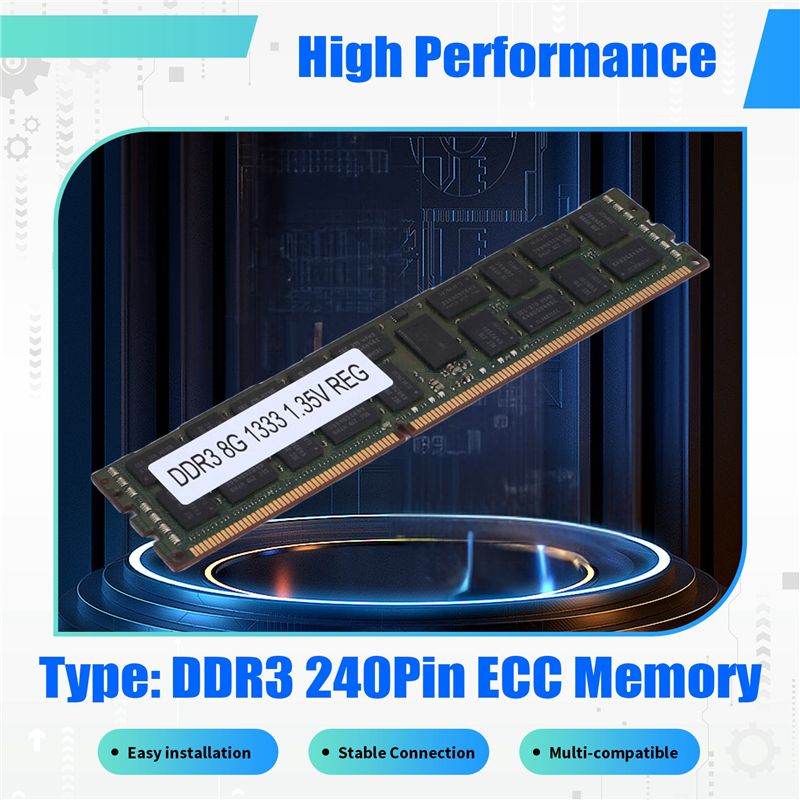Memoria RAM ECC DDR3 de 8GB 13 - Ecc Ram Server reseña y precio