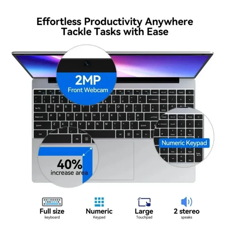 Portátil Intel Core N150 2026  - Ddr4 Laptop Ram reseña y precio