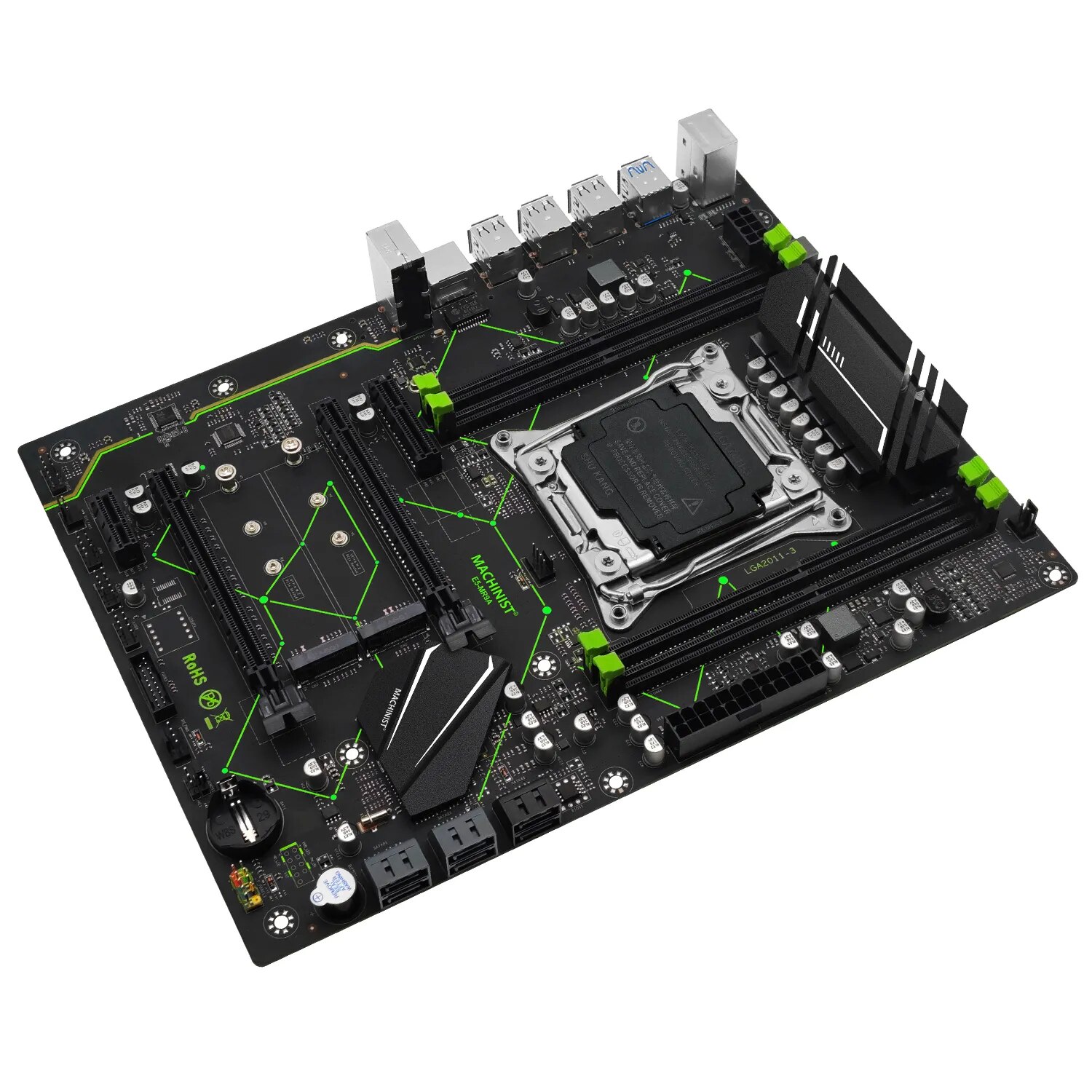 MACHINIST E5 MR9A V1.0 X99 pla - Server Memory Ddr4 reseña y precio