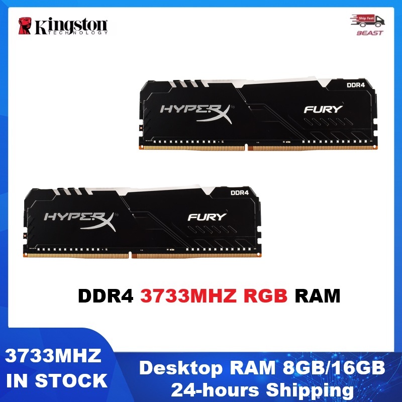 Memoria RAM HYPERX FURY DDR4 p - Ddr4 2400Mhz reseña y precio
