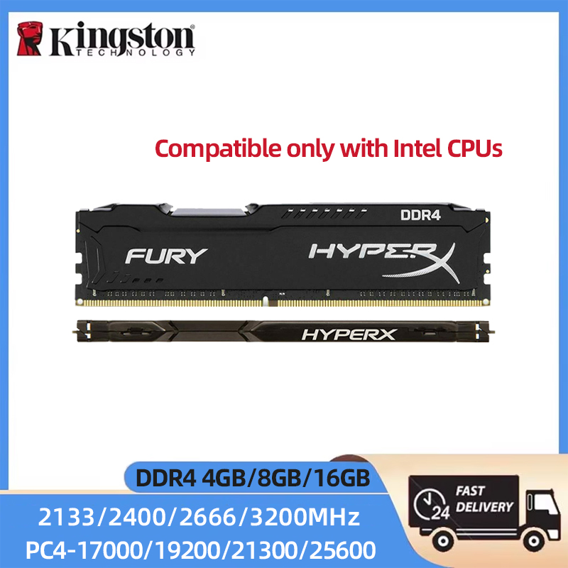 Memoria RAM HyperX Fury DDR4 4 - Ddr4 2400Mhz reseña y precio