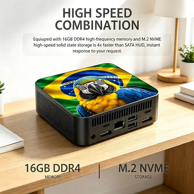 Mini PC con temática de bander - Ddr3 Ram reseña y precio