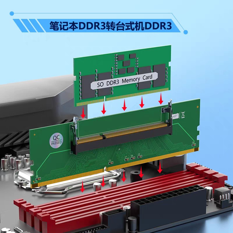 Tarjeta Adaptadora de SO-DIMM  - Ddr4 Laptop Ram reseña y precio