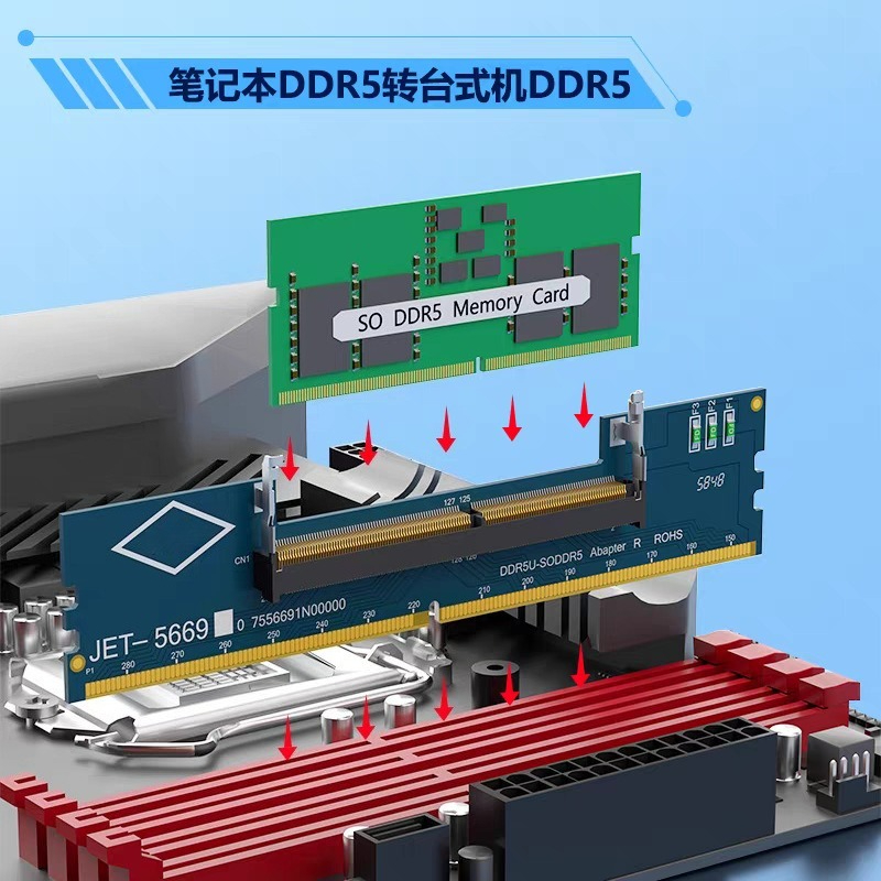 Tarjeta Adaptadora de SO-DIMM  - Ddr4 Laptop Ram reseña y precio