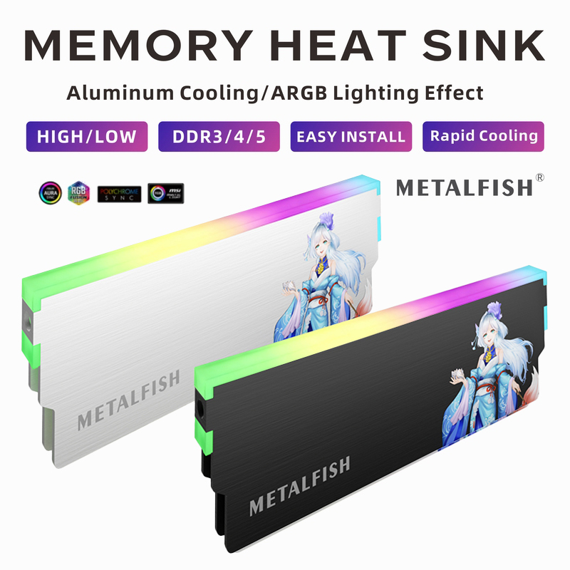 Disipador de calor METALFISH D - Ddr3 8Gb reseña y precio