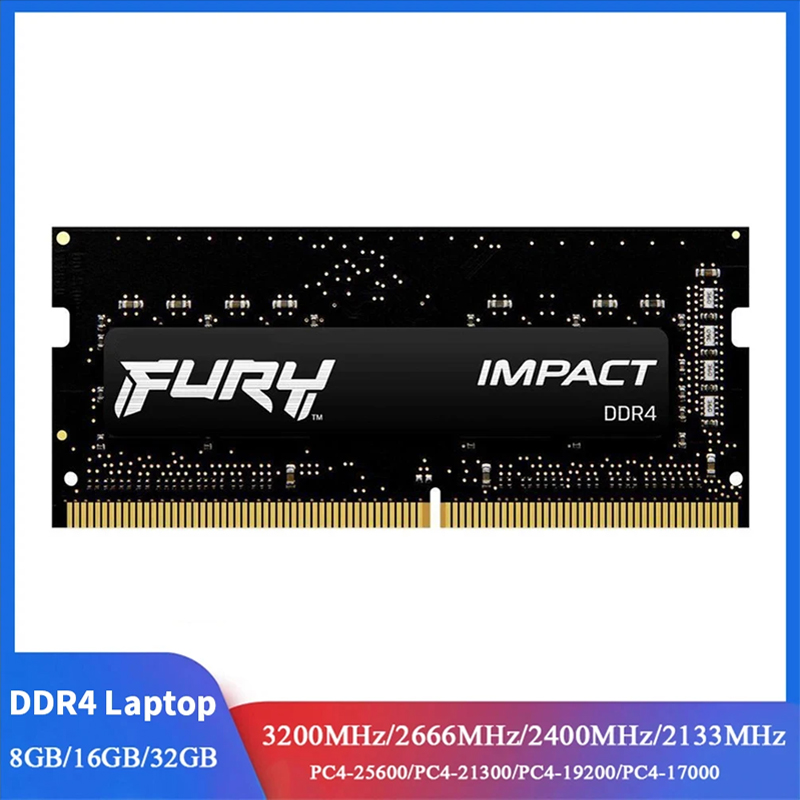DDR4 FURY Impact RAM 16GB 8GB  - Ddr4 2400Mhz reseña y precio