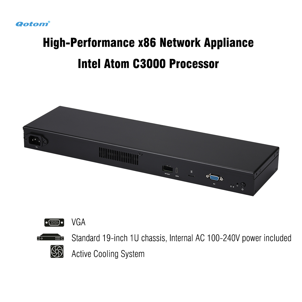 Q20300G9 1U Rack - CPU Atom C3 - Ddr4 Desktop Ram reseña y precio
